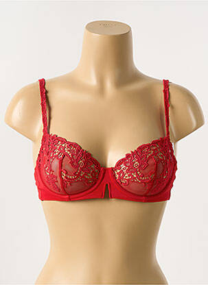 Soutien-gorge haut soutien-gorge balconnet haut soutien-gorge balconnet rouge SIMONE PERELE femme