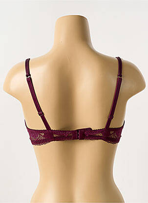 Soutien-gorge légère et transparente haut soutien-gorge emboitant violet IMPLICITE femme