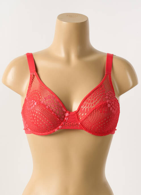Soutien-gorge rouge IMPLICITE pour femme