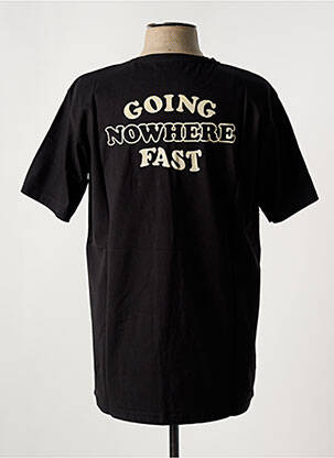 T-shirt stretch manches courtes noir IRON AND RESIN homme