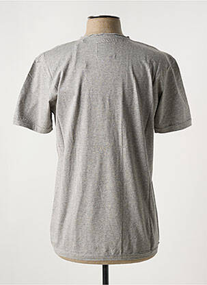 T-shirt stretch manches courtes gris IRON AND RESIN homme