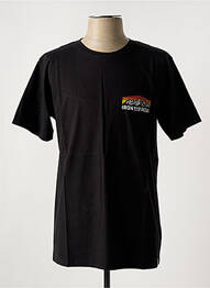 T-shirt stretch manches courtes noir IRON AND RESIN homme