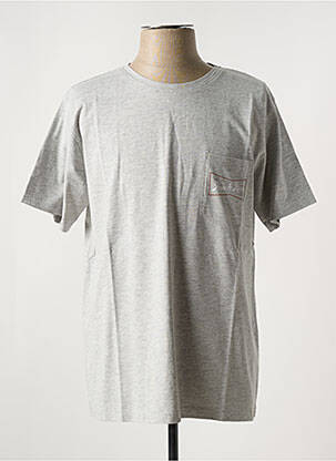 T-shirt stretch manches courtes gris IRON AND RESIN homme