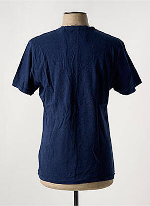 T-shirt stretch manches courtes bleu DAYTONA homme