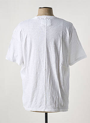 T-shirt stretch manches courtes blanc DAYTONA homme