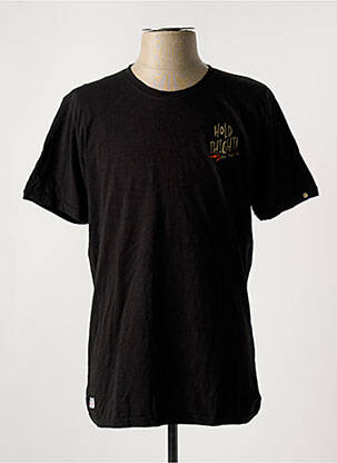 T-shirt stretch manches courtes noir DAYTONA homme