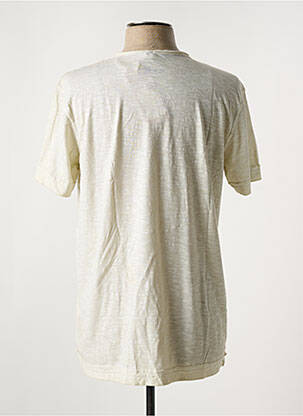 T-shirt stretch manches courtes beige DAYTONA homme