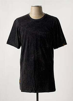 T-shirt stretch manches courtes noir DAYTONA homme