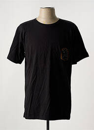 T-shirt stretch manches courtes noir IRON AND RESIN homme