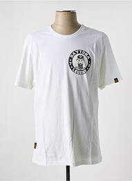 T-shirt stretch manches courtes blanc DAYTONA homme