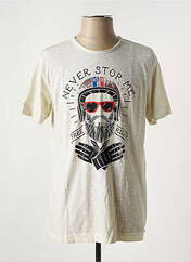 T-shirt beige DAYTONA pour homme seconde vue