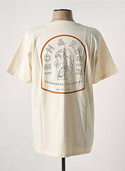 T-shirt beige IRON AND RESIN pour homme seconde vue