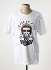 T-shirt blanc DAYTONA pour homme seconde vue