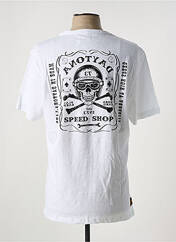 T-shirt blanc DAYTONA pour homme seconde vue