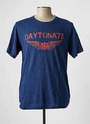 T-shirt bleu DAYTONA pour homme seconde vue
