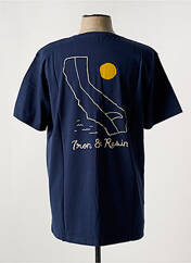 T-shirt bleu IRON AND RESIN pour homme seconde vue