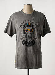 T-shirt gris DAYTONA pour homme seconde vue