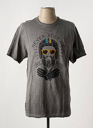 T-shirt gris DAYTONA pour homme