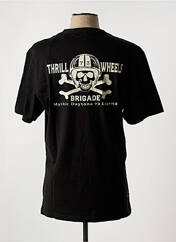 T-shirt noir DAYTONA pour homme seconde vue