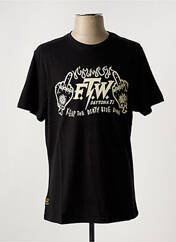 T-shirt noir DAYTONA pour homme seconde vue