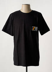 T-shirt noir IRON AND RESIN pour homme seconde vue