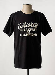 T-shirt noir IRON AND RESIN pour homme seconde vue