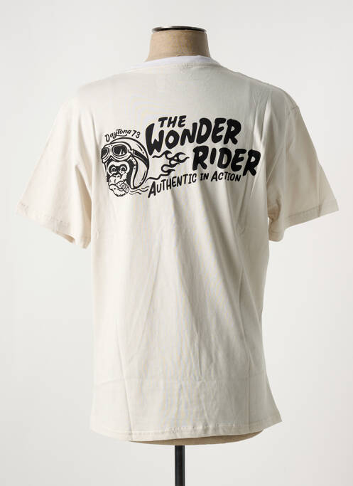 T-shirt blanc DAYTONA pour homme