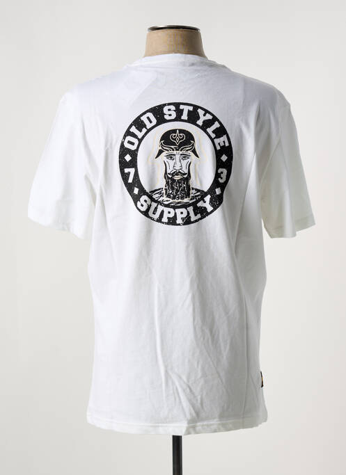 T-shirt blanc DAYTONA pour homme