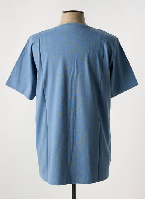 T-shirt bleu IRON AND RESIN pour homme
