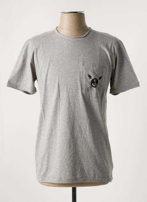 T-shirt gris IRON AND RESIN pour homme