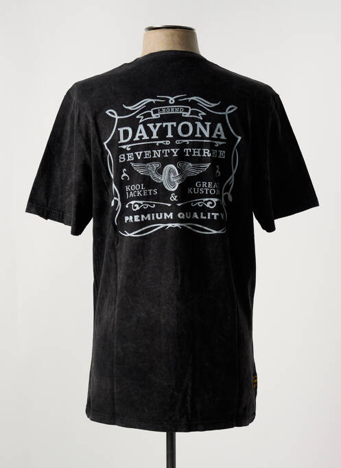 T-shirt noir DAYTONA pour homme
