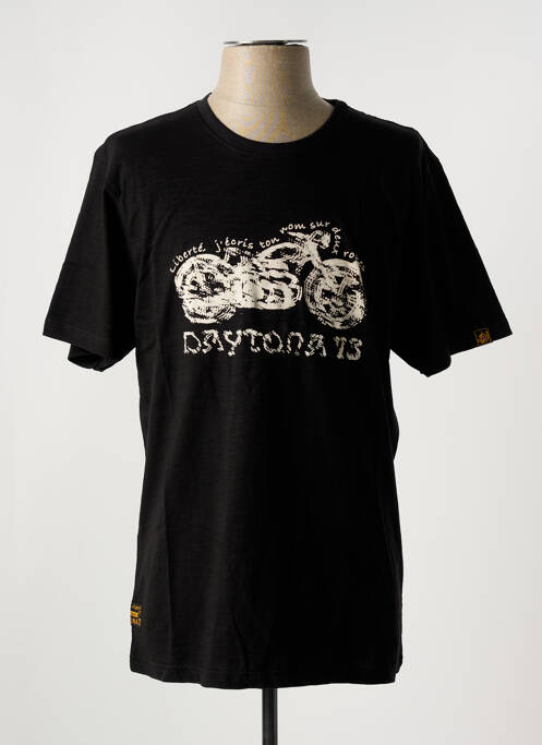T-shirt noir DAYTONA homme