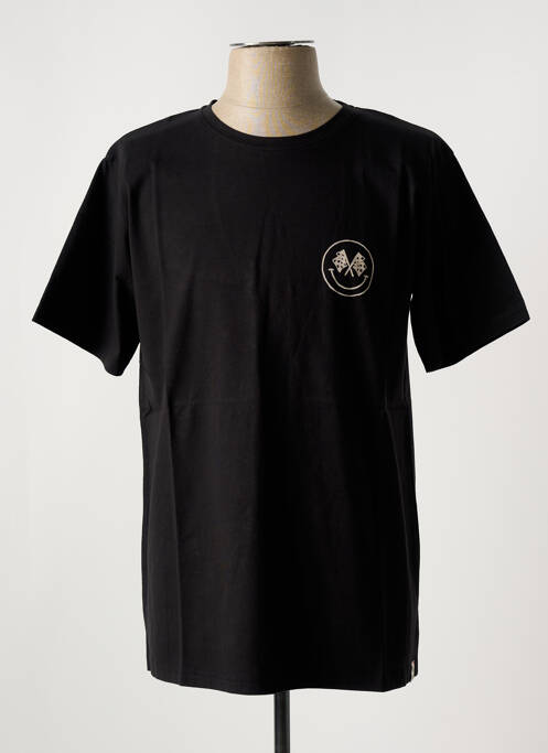 T-shirt noir IRON AND RESIN pour homme
