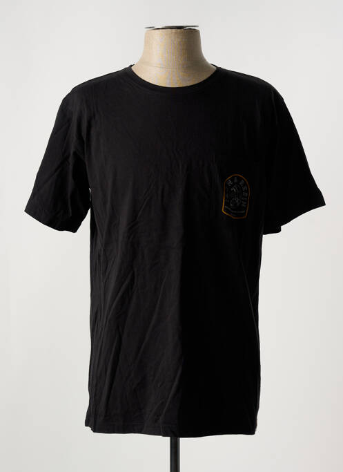 T-shirt noir IRON AND RESIN pour homme