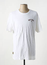 T-shirt coupe droite manches courtes blanc DAYTONA homme