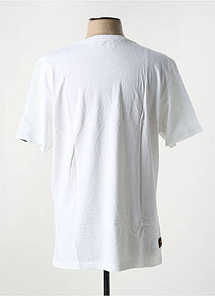 T-shirt coupe droite manches courtes blanc DAYTONA homme