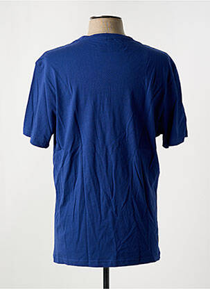 T-shirt coupe droite manches courtes bleu DAYTONA homme