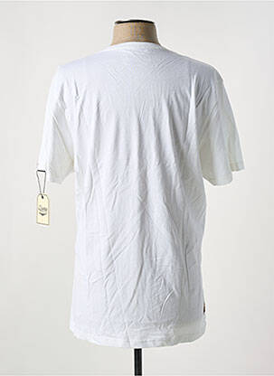 T-shirt coupe droite manches courtes blanc DAYTONA homme