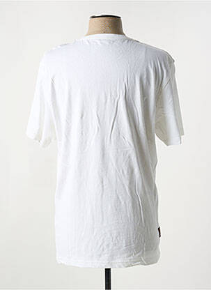 T-shirt coupe droite manches courtes blanc DAYTONA homme