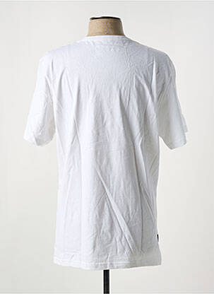 T-shirt coupe droite manches courtes blanc DAYTONA homme