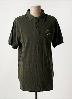 Polo coupe droite manches courtes vert DAYTONA homme