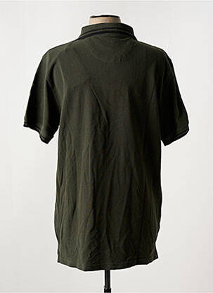 Polo coupe droite manches courtes vert DAYTONA homme