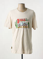 T-shirt beige DAYTONA pour homme seconde vue