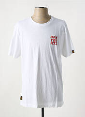 T-shirt blanc DAYTONA pour homme seconde vue