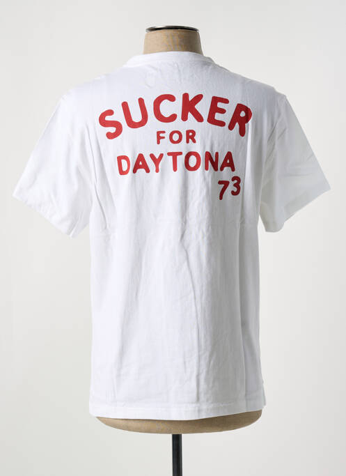 T-shirt blanc DAYTONA pour homme