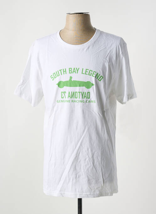 T-shirt blanc DAYTONA pour homme