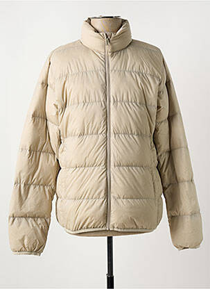 Doudoune poches sans capuche beige DAYTONA homme