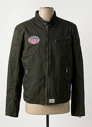 Blouson noir DAYTONA pour homme