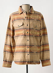 Chemise manches longues beige IRON AND RESIN pour homme seconde vue