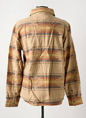 Chemise manches longues beige IRON AND RESIN pour homme seconde vue